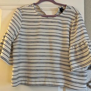 White striped Blouse